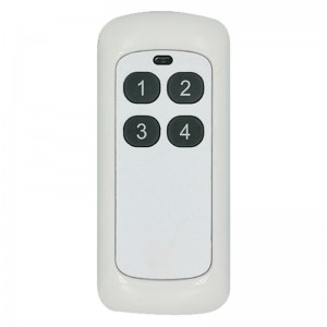 Nuovi tasti 4 personalizzati chiavi universali porta garage telecomando/telecomando del ventilatore a celle a controllo remoto
